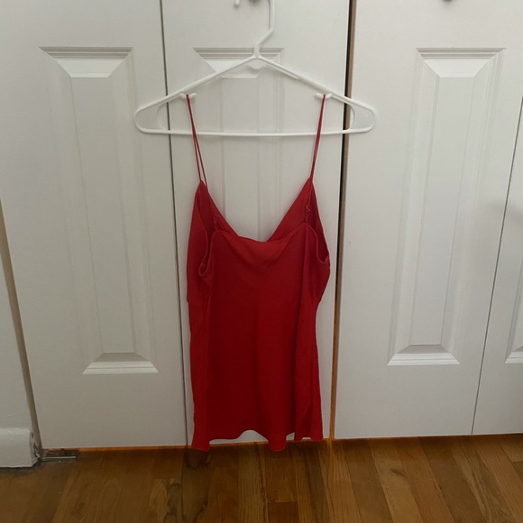 Red Tank Blouse - Picture 2 of 3